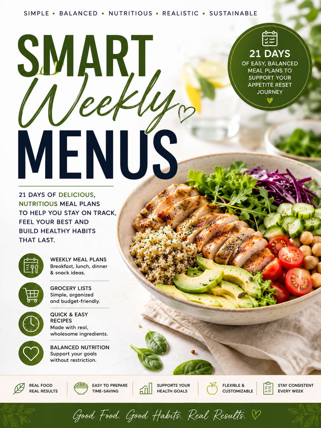 Smart Weekly Menus