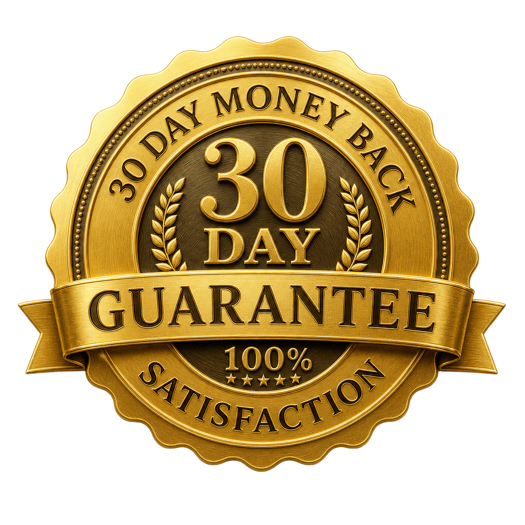 30-Day Money-Back Guarantee Seal
